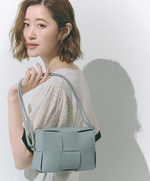 grove（グローブ）の「◆メッシュミニショルダー（ショルダーバッグ・レディース・キャメル/ブルー/シルバー/ブラック/グリーン系その他5・00）」の3枚目の写真