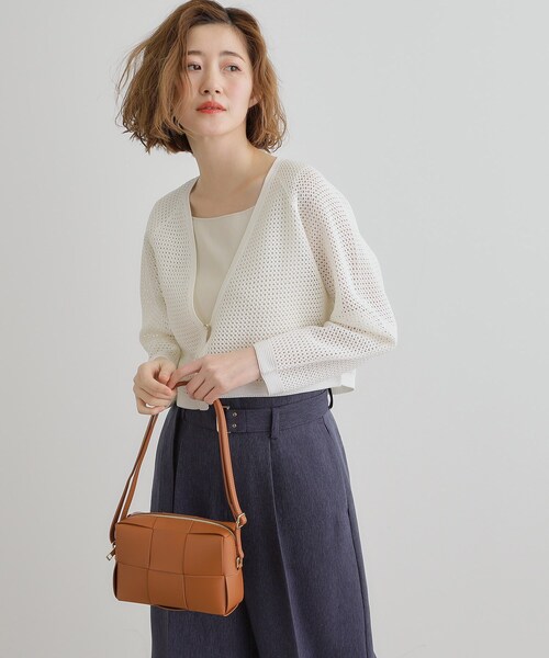 grove（グローブ）の「◆メッシュミニショルダー（ショルダーバッグ・レディース・キャメル/ブルー/シルバー/ブラック/グリーン系その他5・00）」の11枚目の写真