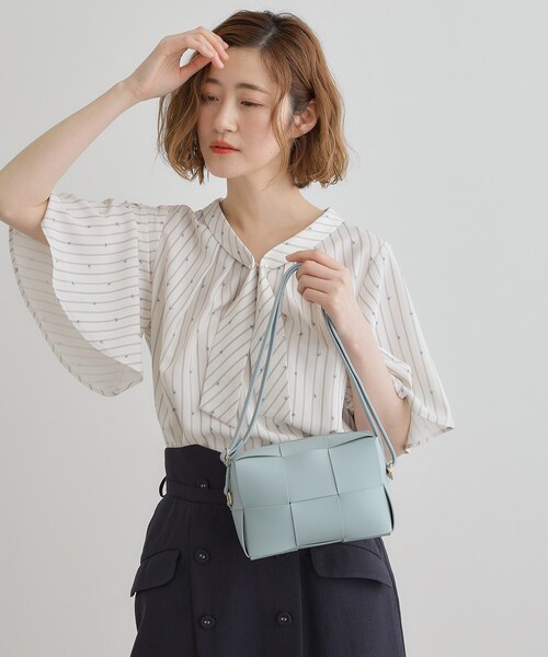 grove（グローブ）の「◆メッシュミニショルダー（ショルダーバッグ・レディース・キャメル/ブルー/シルバー/ブラック/グリーン系その他5・00）」の13枚目の写真