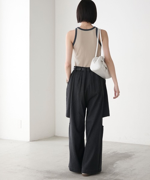 LONDA ウェーブカットデニムパンツ Wave Cut Denim Pants – LONDA
