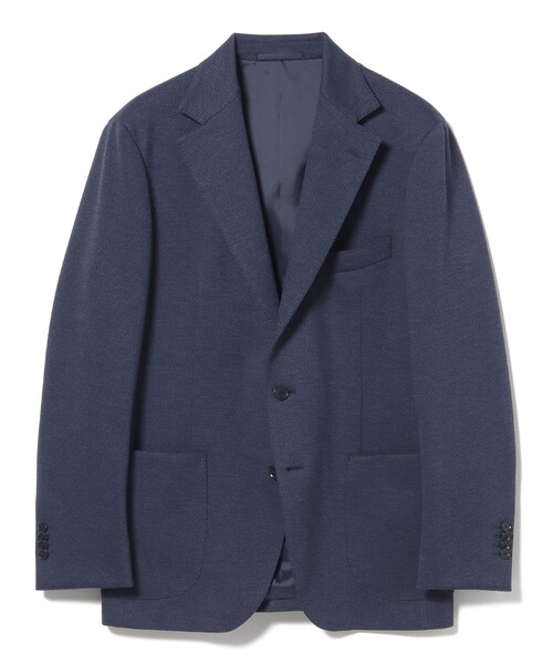 【極美品】BEAMS PLUS テック ベアツイル 3ボタン ワークジャケットM BEAMS PLUS（ビームス プラス）ヒッコリーストライプ 3ボタン