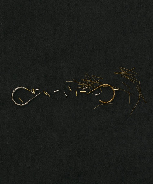 CENE(セネ)の「【CENE】セネ/シャイニングフープピアス(ピアス(両耳用)・レディース・シルバー/ゴールド・FREE)」の11枚目の写真