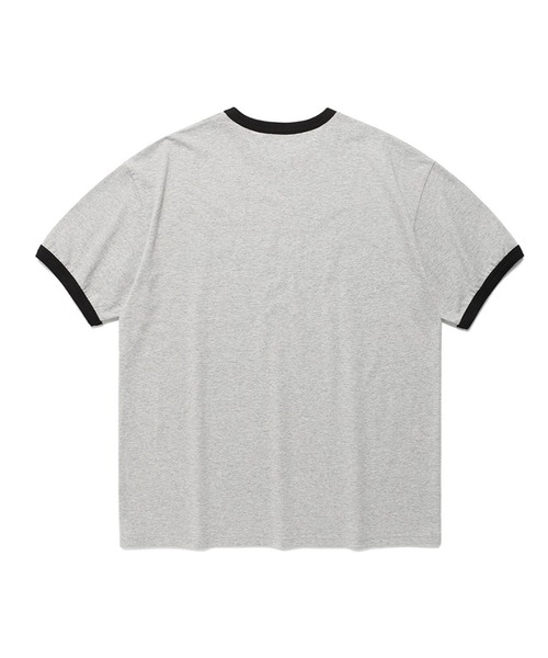 Cavish（カビシ）の「★K-POPアイドル着用【UNISEX】CAVISH／ツインスターリンガーT（Tシャツ/カットソー・レディース・グレー/ホワイト/ボルドー・MEDIUM/LARGE/SMALL）」の15枚目の写真