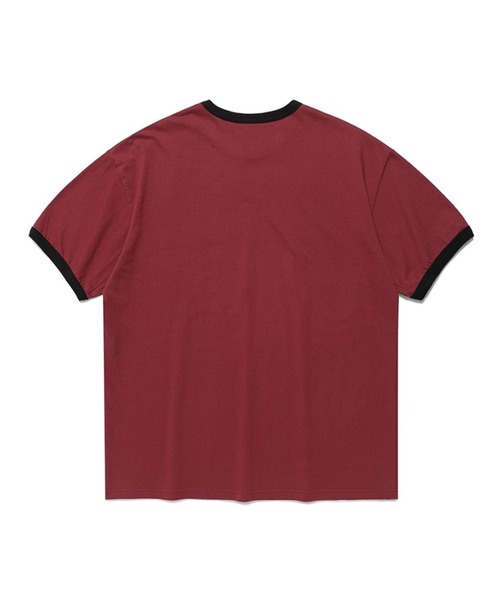 Cavish（カビシ）の「★K-POPアイドル着用【UNISEX】CAVISH／ツインスターリンガーT（Tシャツ/カットソー・レディース・グレー/ホワイト/ボルドー・MEDIUM/LARGE/SMALL）」の13枚目の写真