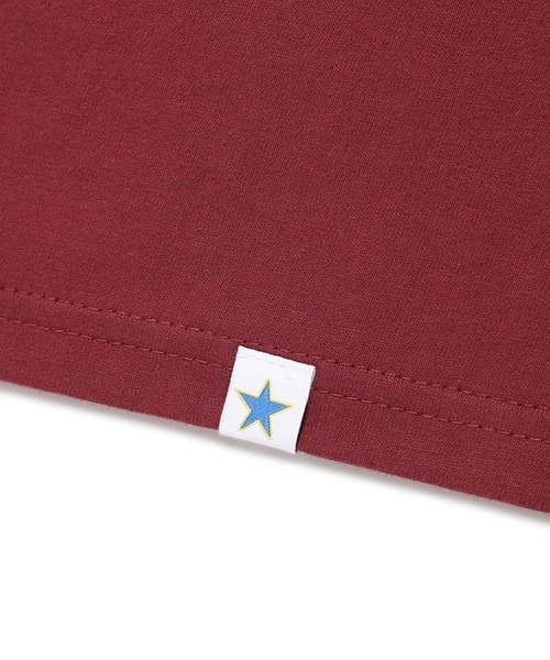 Cavish（カビシ）の「★K-POPアイドル着用【UNISEX】CAVISH／ツインスターリンガーT（Tシャツ/カットソー・レディース・グレー/ホワイト/ボルドー・MEDIUM/LARGE/SMALL）」の10枚目の写真