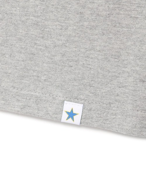 Cavish（カビシ）の「★K-POPアイドル着用【UNISEX】CAVISH／ツインスターリンガーT（Tシャツ/カットソー・レディース・グレー/ホワイト/ボルドー・MEDIUM/LARGE/SMALL）」の4枚目の写真