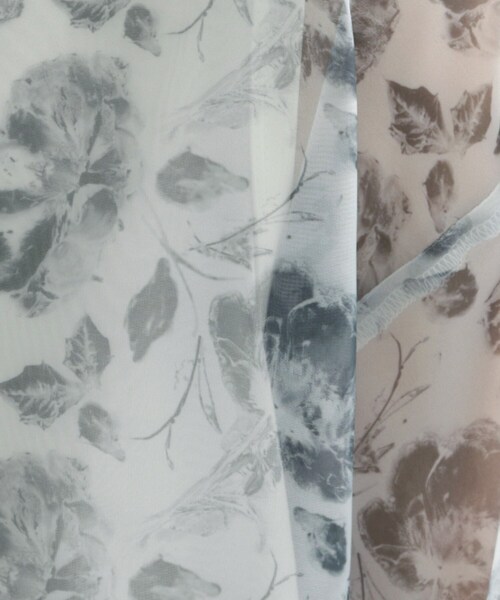 tk.TAKEO KIKUCHI（ティーケータケオキクチ）の「シアーフラワーシャツ（シャツ/ブラウス・メンズ・ブラック/ホワイト/ネイビー・01/02/03）」の8枚目の写真