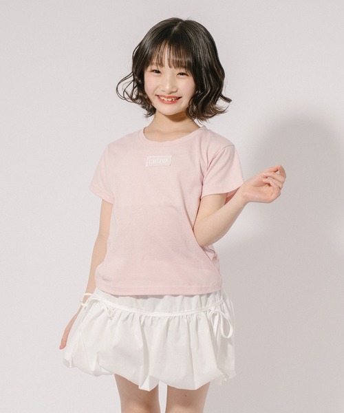 CHIPIE/シピ】バックリボンカットデザインTシャツ（Tシャツ/カットソー