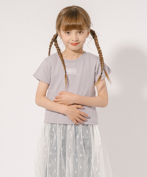 CHIPIE/シピ】バックリボンカットデザインTシャツ（Tシャツ/カットソー