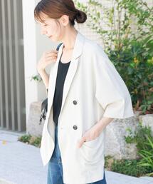 ITEMS URBANRESEARCH | リネンライクハーフスリーブジャケット(その他アウター)