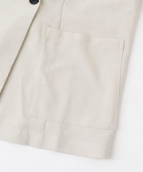 アーバンリサーチ　ハーフスリーブジャケット　CHARCOAL UR TECH DRYLUXE』ハーフスリーブジャケット[DRA5-27E101