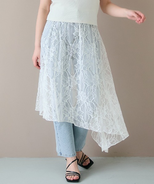 セール】【WEB限定セール】レーススカート（スカート）｜coca（coca