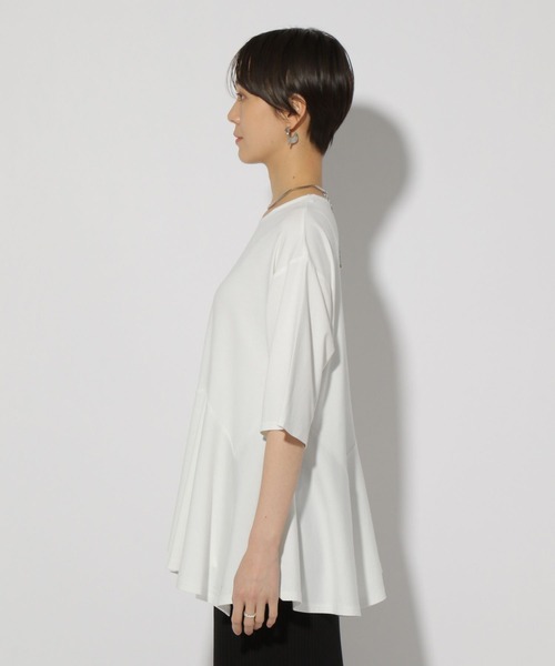 Elura（エルーラ）の「ドレスアップペプラムプルオーバー/321609（Tシャツ/カットソー・レディース・ライトブルー/ネイビー/ホワイト・FREE）」の13枚目の写真