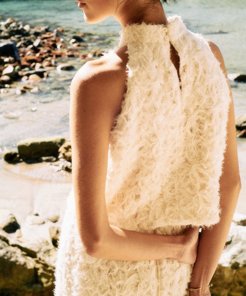 エンブロイダリータイトスカート anuans セール】エンブロイダリータイトスカート（スカート）｜anuans