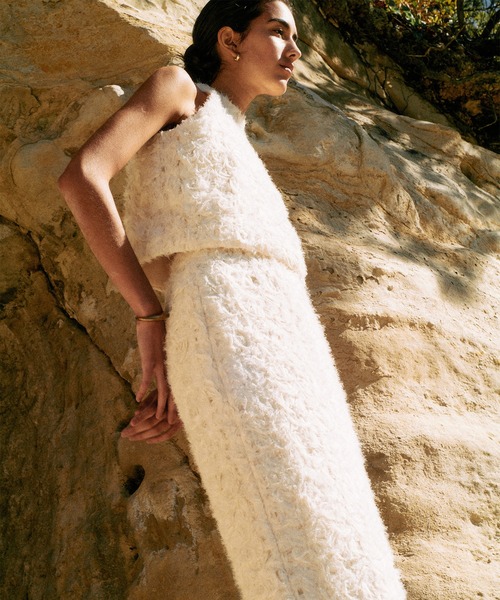 セール】エンブロイダリータイトスカート（スカート）｜anuans