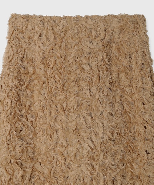 anuans（アニュアンス）の「エンブロイダリータイトスカート（スカート・レディース・ブラック/ベージュ/アイボリー・MEDIUM/SMALL）」の13枚目の写真