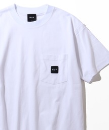 【HUF/ハフ】ボックスロゴ ポケット付きショートスリーブTシャツ