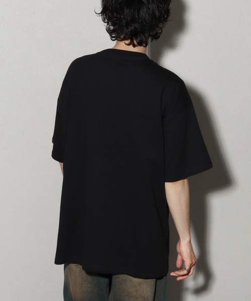 HUF(ハフ)の「【HUF/ハフ】ボックスロゴ ポケット付きショートスリーブTシャツ(Tシャツ/カットソー・メンズ・ブラック/ホワイト・M/S/XL/L)」の8枚目の写真