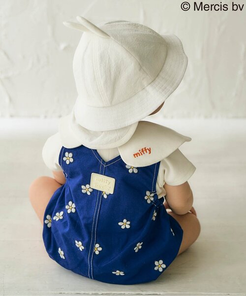 Miffy（ ミッフィー）の「Dick Bruna ベビー帽子（その他ベビー用品・キッズ・ブラウン/オフホワイト・46/48）」の6枚目の写真