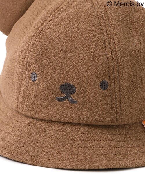 Miffy（ ミッフィー）の「Dick Bruna ベビー帽子（その他ベビー用品・キッズ・ブラウン/オフホワイト・46/48）」の22枚目の写真