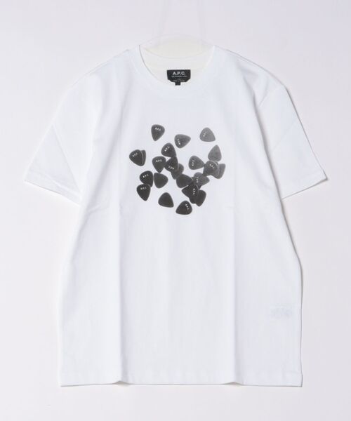 【A.P.C】ホワイト Platine Tシャツ A.P.C. Platine Tシャツ | ホワイト | FARFETCH JP
