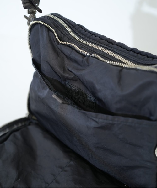 PORTER CLASSIC(ポータークラシック)の「【Porter Classic / ポータークラシック】 SUPER NYLON SIMPLE SHOULDER BAG(ショルダーバッグ・メンズ・ブルー/ブラック・FREE)」の16枚目の写真