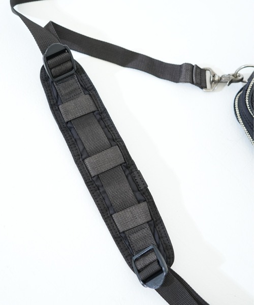 PORTER CLASSIC(ポータークラシック)の「【Porter Classic / ポータークラシック】 SUPER NYLON SIMPLE SHOULDER BAG(ショルダーバッグ・メンズ・ブルー/ブラック・FREE)」の7枚目の写真