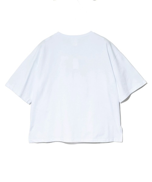 ScoLar/スカラー スカーフ付 ポケットTEE（Tシャツ/カットソー