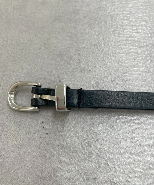 LOUNGEDRESS（ラウンジドレス）の「【GALENA/ガレナ】ミニバックルベルト（ベルト・レディース・ブラック/ブラウン/ベージュ・FREE）」の6枚目の写真