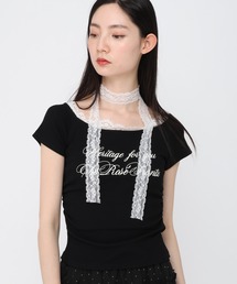 3.3 Field Trip／レースストール付き半袖T