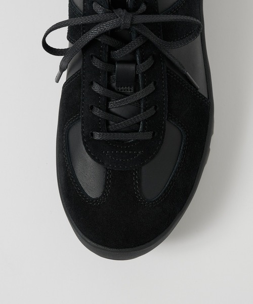 PADRONE（パドローネ）の「【PADRONE/パドローネ】別注 German trainer with 884C vibram（スニーカー・メンズ・ブラック・40/41/42）」の12枚目の写真