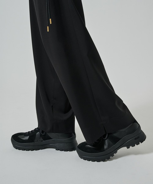 PADRONE（パドローネ）の「【PADRONE/パドローネ】別注 German trainer with 884C vibram（スニーカー・メンズ・ブラック・40/41/42）」の13枚目の写真