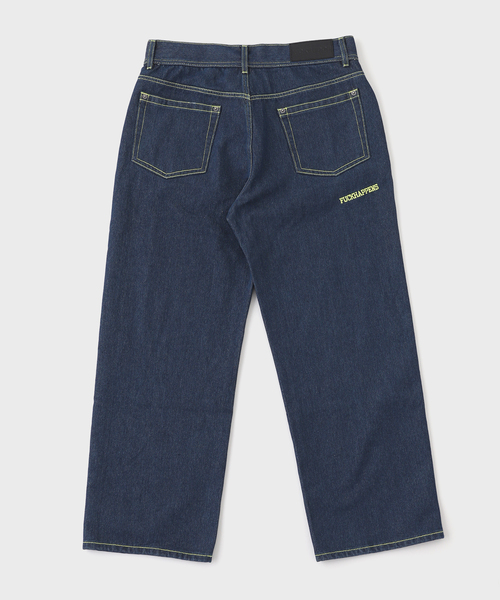 WOKE EDGE(ウォークエッジ)の「WOKE EDGE / ウォークエッジ CANDY WEAVE BAGGY DENIM(デニムパンツ・メンズ・ネイビー・LARGE/MEDIUM)」の7枚目の写真