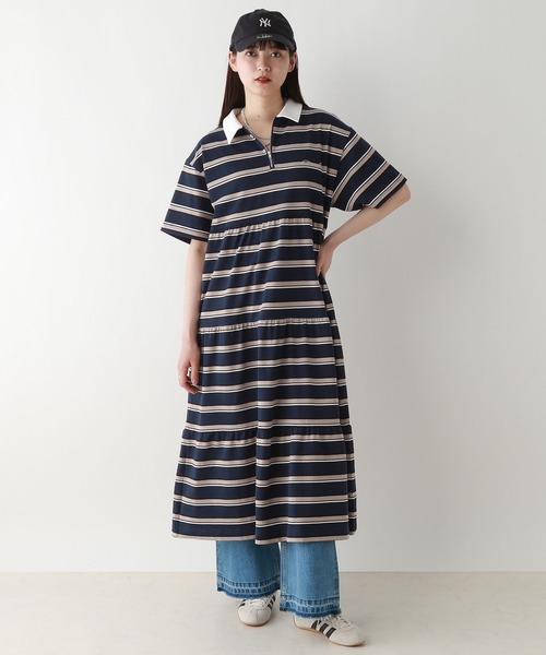 RAGEBLUE（レイジブルー）の「ティアードラガーワンピース（ワンピース・レディース・ブラック/ネイビー系・FREE）」の15枚目の写真