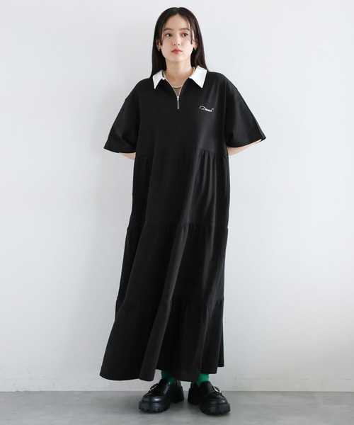 RAGEBLUE（レイジブルー）の「ティアードラガーワンピース（ワンピース・レディース・ブラック/ネイビー系・FREE）」の22枚目の写真