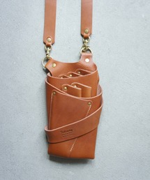 DK LEATHER ショルダー/シザーケース5丁/ツールケース