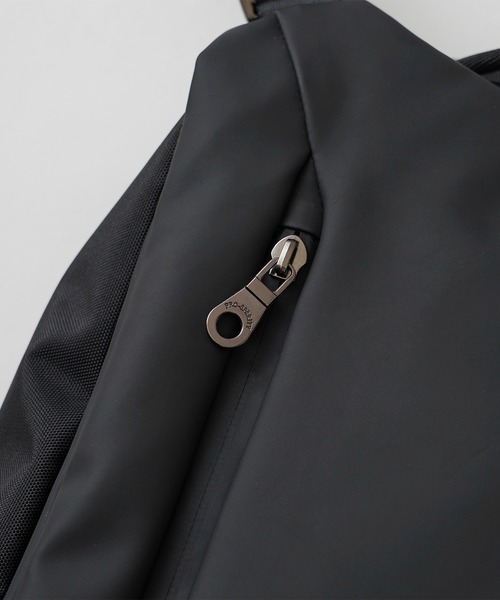 PRO-SPERITY（プロスペリティ）の「【PRO-SPERITY】撥水 晴雨兼用傘付き リュックサック バックパック PSCK-04（バックパック/リュック・メンズ・ブラック/グレー・ONE SIZE）」の15枚目の写真