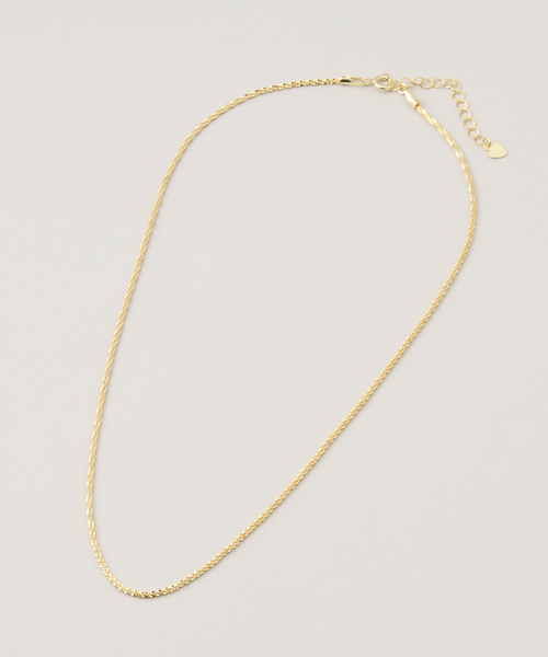 JOURNAL STANDARD relume（ジャーナルスタンダード　レリューム）の「RELUME チェーンNL silver925（ネックレス・レディース・ゴールド/シルバー・FREE）」の8枚目の写真