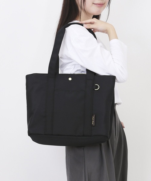 Legato Largo（レガートラルゴ）の「Legato Largo 簡探バッグ A4トート（トートバッグ・レディース・マスタード/ネイビー/グレー系その他/ブラック・FREE）」の2枚目の写真