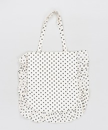 SPINNS | コットントートバッグ/ドットフリル/ウィッシュコア(トートバッグ)
