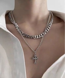 【値下げ中】アイアンクロスネックレス Amazon | アイアンクロスネックレス・鉄十字 (クロスサイズ：中