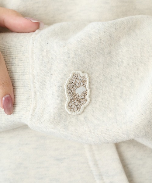 FRUIT OF THE LOOM（フルーツオブザルーム）の「【FRUIT OF THE LOOM】BASIC SWEAT HOODIE  無地 スウェット ギフト プレゼント（パーカー・レディース・ブラック/ネイビー/アイボリー/グレー・XL/L/M/S）」の16枚目の写真