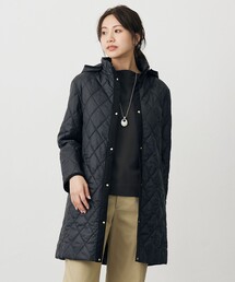 J.PRESS（ジェイプレス）の「【WEB限定カラーあり・2way】コンパクトタフタキルティング  フーデッド コート（その他アウター）」