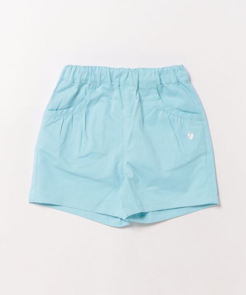 HAKKA KIDS（ハッカキッズ）の「ストレッチツイルショート丈パンツ（その他パンツ・キッズ・サックスブルー/オフホワイト/イエロー/パープル/ピンク・100cm/110cm/120cm/130cm）」の2枚目の写真