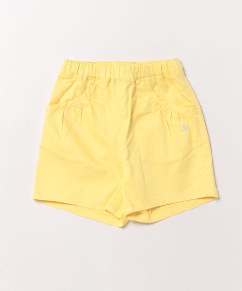 HAKKA KIDS（ハッカキッズ）の「ストレッチツイルショート丈パンツ（その他パンツ・キッズ・サックスブルー/オフホワイト/イエロー/パープル/ピンク・100cm/110cm/120cm/130cm）」の4枚目の写真