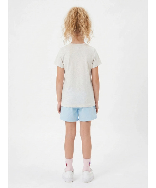 HAKKA KIDS(ハッカキッズ)の「ストレッチツイルショート丈パンツ(その他パンツ・キッズ・サックスブルー/オフホワイト/イエロー/パープル/ピンク・100cm/110cm/120cm/130cm)」の11枚目の写真