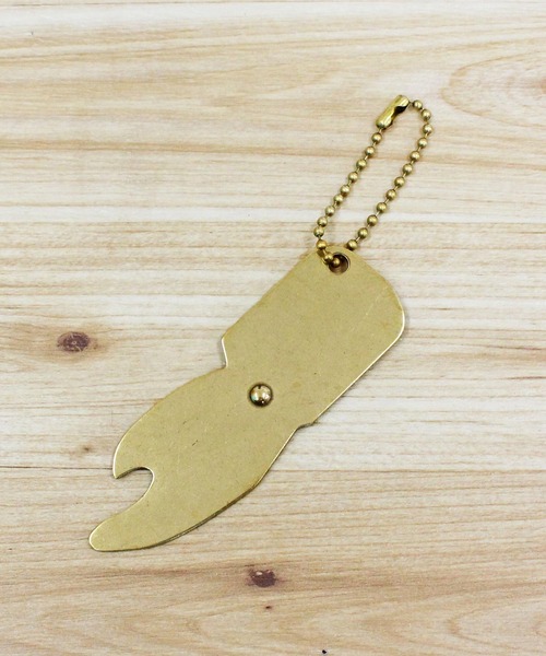 schott（ショット）の「YOU PAY SPINNER（キーホルダー・メンズ・ゴールド・FREE）」の3枚目の写真