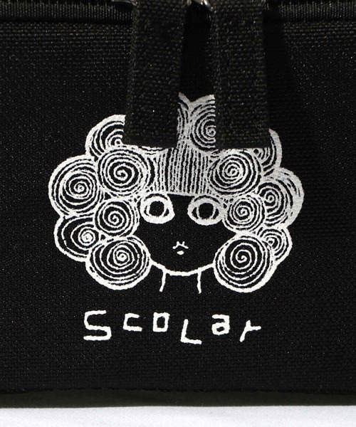 ScoLar(スカラー)の「652833:スカラーロゴ スクエアガジェットポーチ(ポーチ・レディース・ピンク/ブラック/ベージュ/グレー・FREE)」の15枚目の写真