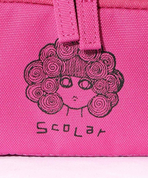 ScoLar(スカラー)の「652833:スカラーロゴ スクエアガジェットポーチ(ポーチ・レディース・ピンク/ブラック/ベージュ/グレー・FREE)」の17枚目の写真