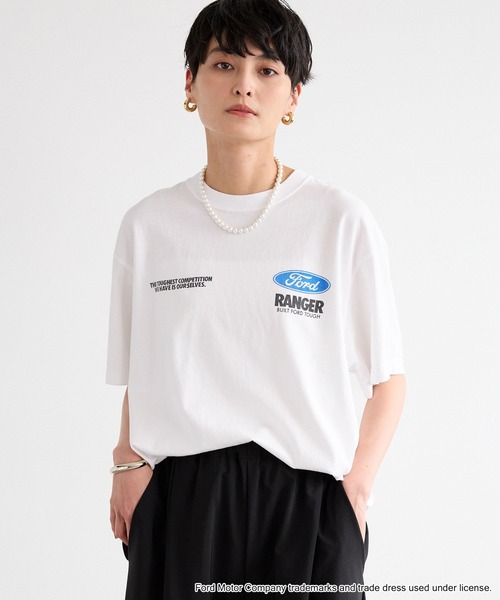 tシャツ BARNYARDSTORM / GOOD ROCK SPEED / FORD バックロゴプリントT レディース BARNYARDSTORM / GOOD ROCK SPEED / FORD バックロゴプリントT